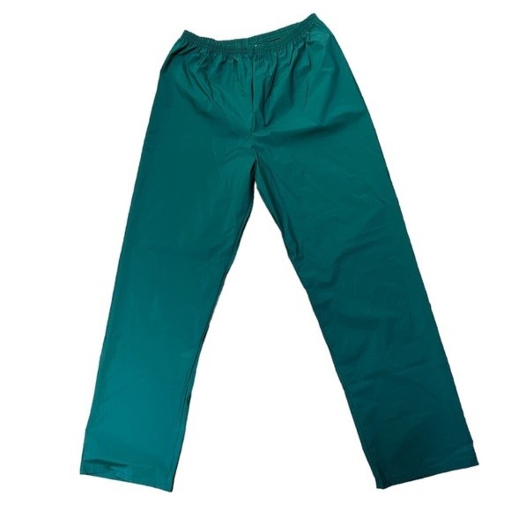 L.L.BEAN Men’s Vintage Maine Guide Rain Waterproof PVC Nylon Pants Size LG Tall